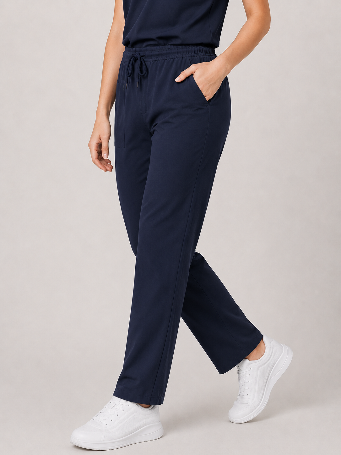 Blue Collar Tunic Scrub Set
