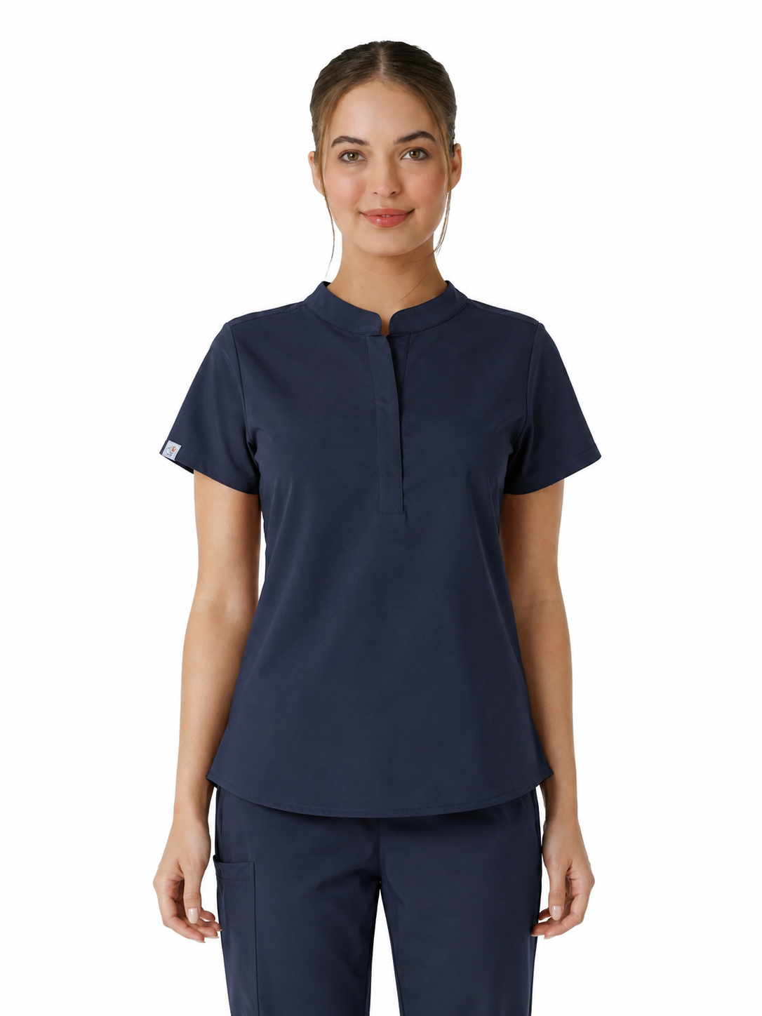 Blue Collar Tunic Scrub Set