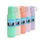 New Shape Vacuum Flask Stainless Steel Bottle With 2 Cups And Gift Box 550 Ml (direct Sip Option)